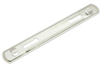 Konksuga katteprofiilid<br> spiraalvedrudele,<br> 137 x 18 mm, tinatud