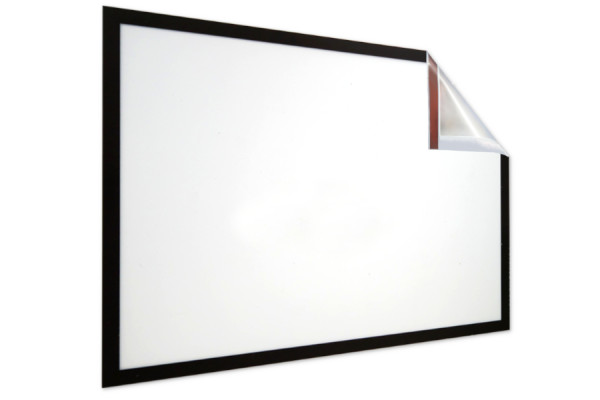 Magnetilised infotahvliraamid formaadile DIN A4, 229 x 315 mm, must