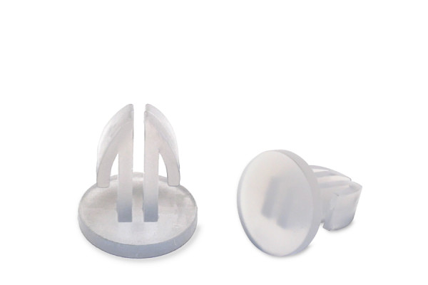 Kiirkinnitusneetid, plastist, naturaalne