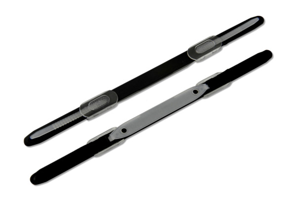 Plastist köitesulgurid , mustad