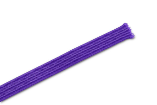 Flachgummi als Zuschnitte, lila