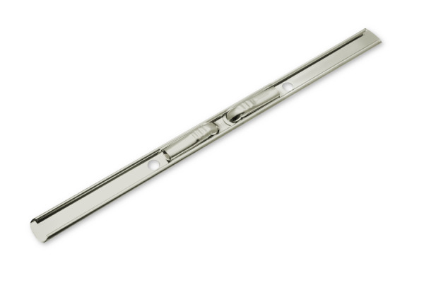 Nihutatavad katteliistud spiraalvedrudele, 202 x 13 mm, nikeldatud