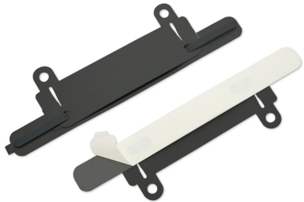 SK-köitemehhanismid, koos kinnitusseadmega, 150 x 16 mm, must