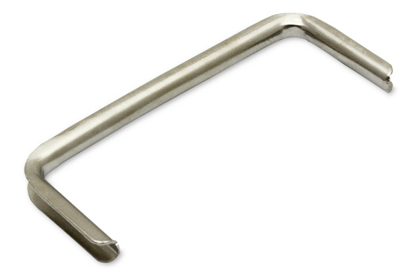 Sisenurgakaitse, nikeldatud, 19 x 50 x 19 mm, umbes 3 mm kinnitus