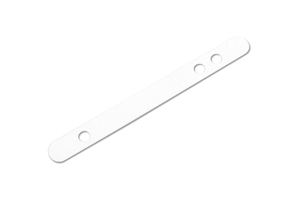 Terasest katteprofiilid, 120 x 12 mm, 70+80 mm avadega, valge lakiga kaetud
