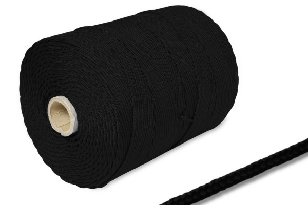 PP-nöör, läbimõõt 2 mm 500 m rullil, must